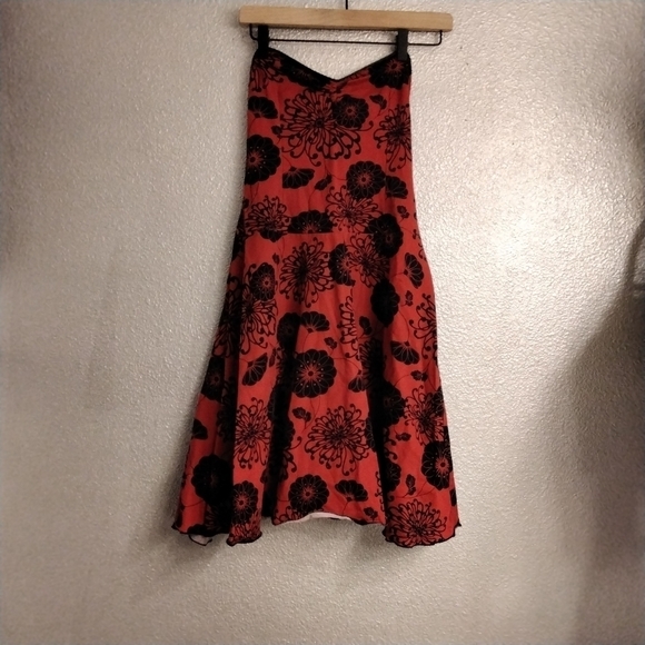 Sofada Floral Strapless Dress     Size S - Picture 1 of 3